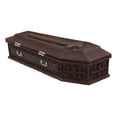 thumbnail image 3 of Vampire Dracula Coffin Jewelry Box Rest In Peace Casket Trinket Box Figurine 8"L, 3 of 6