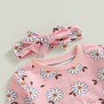 thumbnail image 3 of Baby Boys 2PCS Pants Sets Long Sleeve Round Neck Sweatshirt Tops Solid Color Pants Sets, 3 of 6