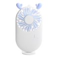thumbnail image 1 of ventilador portátil de escritorio, mini portátil personal ajustable para en la habitación Reisen im Freien , Ciervo blanco Soledad Mini ventilador portátil de mano, 1 of 9