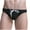 Black, variant on ZVNAΖH Swim Briefs for Men, Men's Sexy Low Rise Quick Dry Swim Briefs Hot Body Bikini Swimsuit Swimwear