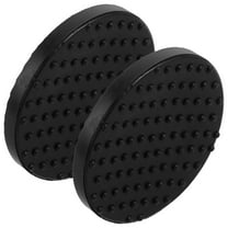 YSNOOWE 2Pcs Universal Floor Jack Disk Pad with Double Pump .5x9.5x0.4In