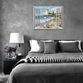 thumbnail image 5 of Coastal Lighthouse Bathroom Decor Wall Art Nautical Beach Wall Decor Seaside Scenery Pictures Canvas Painting Framed Artwork for Bathroom Living Room Bedroom 16''x12'', 5 of 7