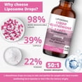 thumbnail image 4 of Suplemento de glutatión liposomal de 2000 mg con vitamina C, paquete de 1, 4 of 7