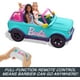thumbnail image 4 of Barbie HOT WHEELS Vehículo RC SUV con Batería, Azul, 4 of 5