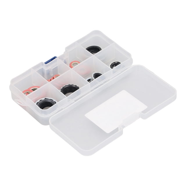 Kit De Juntas De Sellado De Acondicionador, Larga Durabilidad, Reducción De Ruido, Sellado Antioxidante Firme, Kit De Arandela De Compresor De CA Para Acondicionador