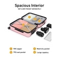 thumbnail image 6 of Front Open Carry On Luggage Laptop Compartment 100%PC TSA Lock Spinner Wheels 20" Lightweight Hardside Suitcase, 6 of 8