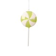 thumbnail image 1 of Vickerman MT226773 9 in. Flat Lollipop Ornament, Lime - 6 per Bag, 1 of 1