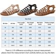 thumbnail image 2 of Deago Women's Flat Sandals Soft Straps Slip-on Open Toe Light Weight Elastic Slingback Comfort Casual Walking Sandals, 2 of 7