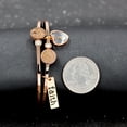 thumbnail image 6 of Rose Gold Plated Tree Of Life Bangle Cuffs Faith Mustard Seed Charms Stainless Open Bracelet for Women Y1028, 6 of 7