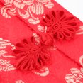 thumbnail image 5 of KAKOWELY 3pcs Red Envelope Wedding Cloth Money Pocket with Chinese Style Pattern,7.32X"X4.13"X0.39", 5 of 5