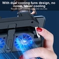 thumbnail image 3 of Dual Cooling Fans, Game Controller Gamepad With 72 Pin  Mobile Phone 5000mAh Battery, 3 of 8