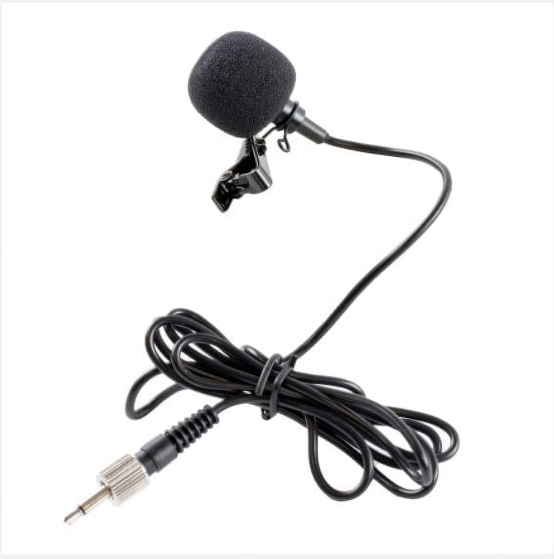 Ultimaxx Wireless Mic Kit with Lavalier Mic, Cables, Carry Case and Handheld Mic