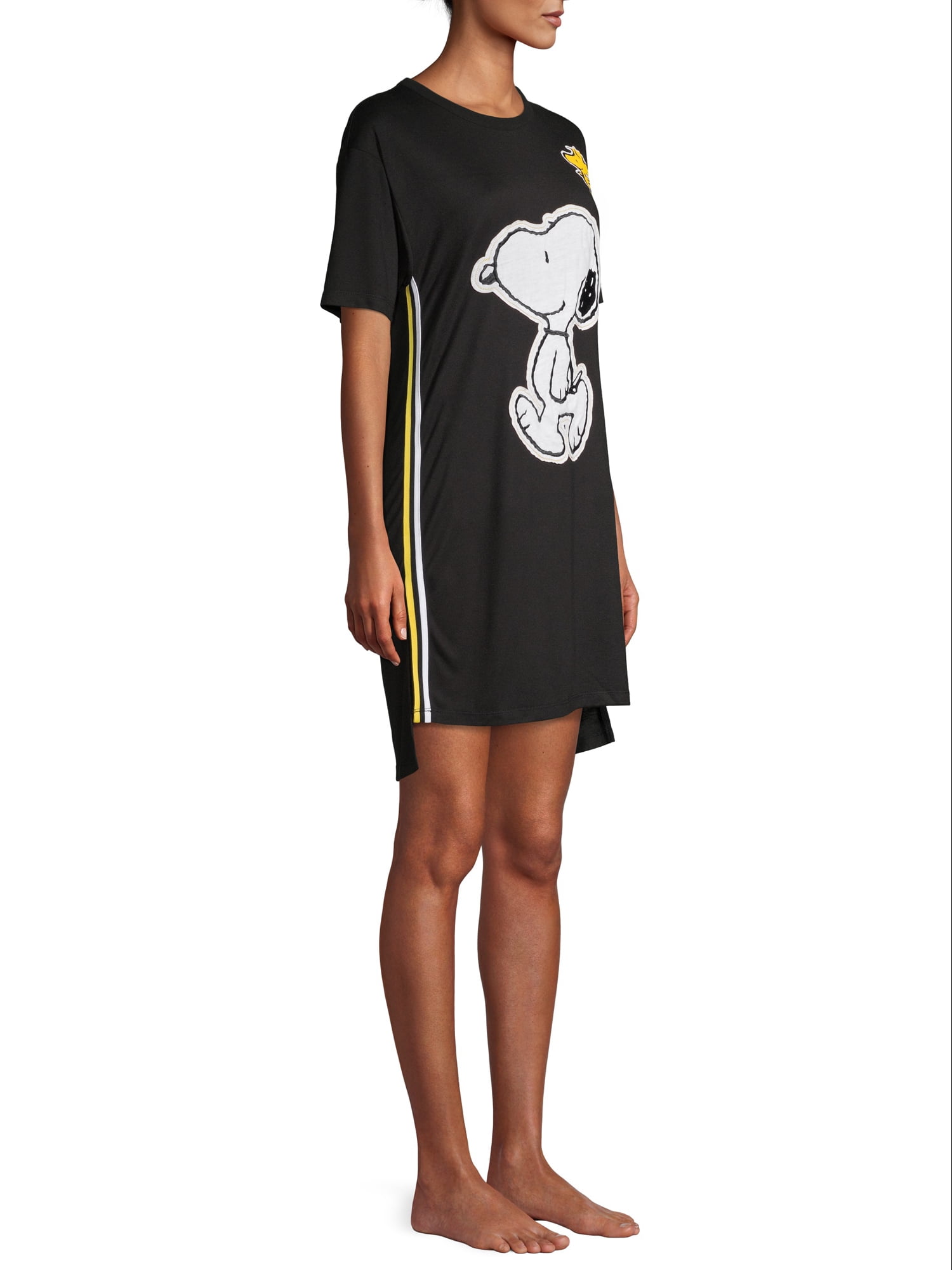 Sleep and Women\'s Size Peanuts Women\'s Plus Shirt Snoopy