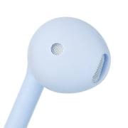 3.5mm Wired Earbuds Earphones with Noise Canceling Microphone (Blue)