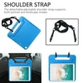 thumbnail image 2 of Dteck Crossbody Case For 10.2 inch iPad 8th Generation / iPad 7th Generation / iPad Air 3 / iPad Pro 10.5 inch, Kids Shock Proof Protective Light Weight Cover Handle Stand with Shoulder Strap, Blue, 2 of 6