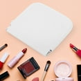 thumbnail image 6 of PTOOTP 2Pcs White Silicone Makeup Pouches Small Travel Bags Durable Toiletry Coin Purse, 6 of 6