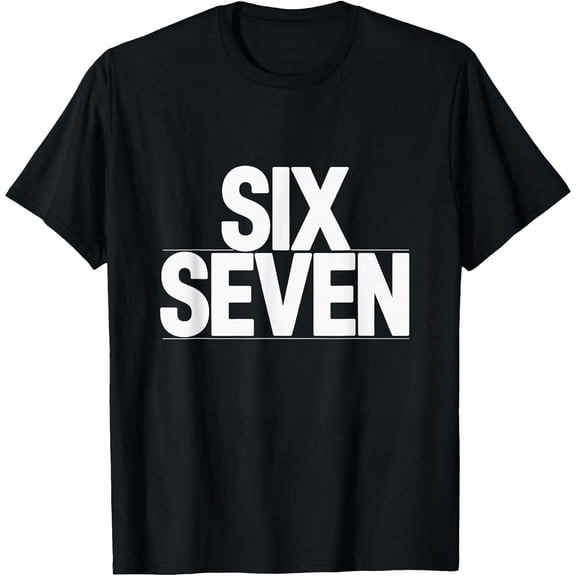 Fun Six Seven 6 7 Meme Kids Six Seven T-Shirt, T-Shirt for Kids Youth, 180gsm, 100% Cotton