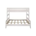 thumbnail image 4 of Max & Lily Bunk Bed Twin over Full Size, Modern Farmhouse Solid Wood Bunk Beds for Kids, 4 of 9