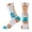 Orange, variant on OOOUM Men Athletic Crew Socks Breathable Mesh Anti Blister Mid Calf Sports Socks For Running Basketball Cycling Training Outdoor Activities Orange