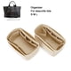thumbnail image 5 of Organizador de bolsa de fieltro con inserto para bolso de mano CC Deauville, forro con funda para iPad, bolsa de maquillaje para mujer, bolsas interiores, 5 of 5