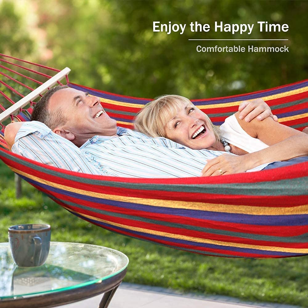 Outerman Camping Hammock with Mosquito Net, Portable Single Hammock with Tree Straps, Easy Setup, Lightweight Nylon Parachute Hammocks for Indoor, Out Outerman Camping Hammock with Mosquito Net, Portable Single