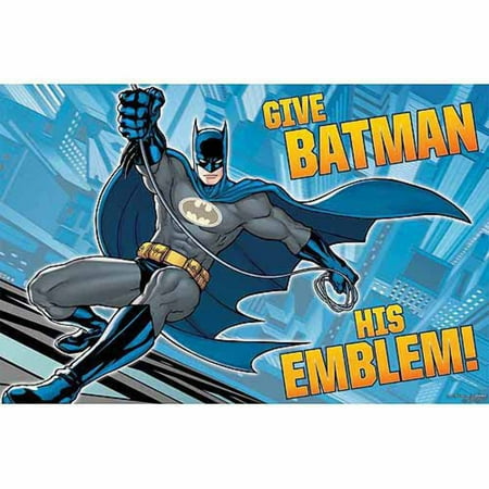 Pin Batman's Emblem Party Game