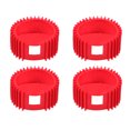 thumbnail image 1 of YSNOOWE 4Ud Protectores Para Manómetros De Gas Acetileno Y Cubierta Antigolpes Roja, 1 of 7