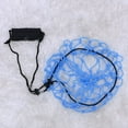 thumbnail image 2 of FUEENIRVA 1Set Blue Mesh Net String Bag for Carrying Sports Balls and Gear Portable Design for Convenience, 2 of 4