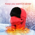 thumbnail image 3 of SPRING PARK Winter Unisex Men Women Face Neck Protector Thick Warm Windproof Snowproof Hat Water Resistant Cap Beanie, 3 of 7