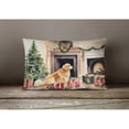 thumbnail image 4 of Carolines Treasures DAC1362PW1216 16 x 12 in. Unisex Golden Retriever Christmas Fabric Decorative Pillow, 4 of 4