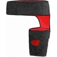 thumbnail image 2 of Cinturón de compresión con purpurina para la ingle y el muslo de hombre, soporte para esguinces de cadera y muslo, faja para hombre, pantalones de compresión para hombre, 2 of 5