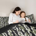thumbnail image 5 of Castle Fairy Teens Abstract Camouflage Full Size Comforter Sets,Vintage Camo Bedding Sets, 5 of 8