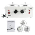 thumbnail image 2 of iMeshbean Salon Spa Hair Removal Hot Wax Warmer Heater Machine Pot Depilatory Paraffin with 140pcs Spatulas + 100pcs Papers, 2 of 9