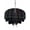 Black, variant on Outdoor Tablecloths with Umbrella Hole & Zipper, Black Geometric Rectangle Tablecloth 60x120 Inch, Vintage Grid Plaid Colorful Lines Waterproof Table Cloth, Patio/Pool/Picnic Table Covers
