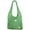 Green, variant on Kukuzhu Women's Crochet Tramp Bag Knitted Tote Bag Shoulder Floral Pattern Tote Bag Vintage Wool Shopping Bag Hand-Woven Bag