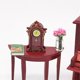 thumbnail image 1 of Reloj de mesa clásico 1:12 para salón de muñecas, muebles en miniatura, accesorio de simulación para casa de muñecas, 1 of 4