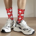 thumbnail image 6 of KLL Cute Baseball Print Cool Socks Men's Women's Crew Socks Funny Crazy Novelty Stockings, 6 of 6