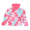 thumbnail image 2 of Sudadera Umbro Talla G Deportiva con Estampado Mosaico Multicolor con Capucha Rosa, 2 of 3