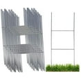 thumbnail image 2 of Sturdy Metal Wire Step Stake Frame for Yard Signs - 10 x 24 inch H Frame Wire Stake Sign Spikes (100 Pack), 2 of 15