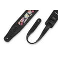 thumbnail image 3 of Levy's 2.5" Calaca Black Leather Guitar Strap Eyes, 3 of 3