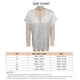 thumbnail image 3 of Camiseta de cuello en V con ribete de encaje, camiseta básica de encaje con ribete de encaje para mujer, camiseta de manga corta con ribete de encaje, máxima confiabilidad, 3 of 3