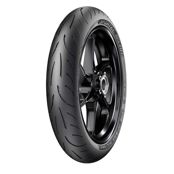 Llanta 120/70-17 moto tubeless 58W Front negro