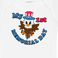 thumbnail image 4 of Inktastic My 1st Memorial Day with Baby Eagle Wearing Patriotic Hat Boys or Girls Baby Bodysuit, 4 of 5