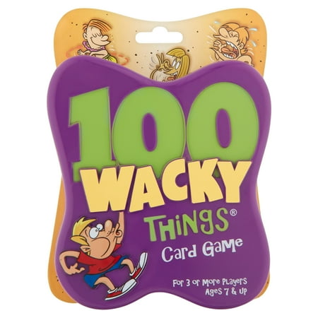 100 Wacky Things Card Game Ages 7 & up