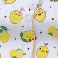 thumbnail image 4 of Cute Pajamas Sets for Women 2 Piece Casual Short Sleeve Fruit Sleepwear Loose Soft Shorts Trendy Pj Sets Yellow 2XL, 4 of 7