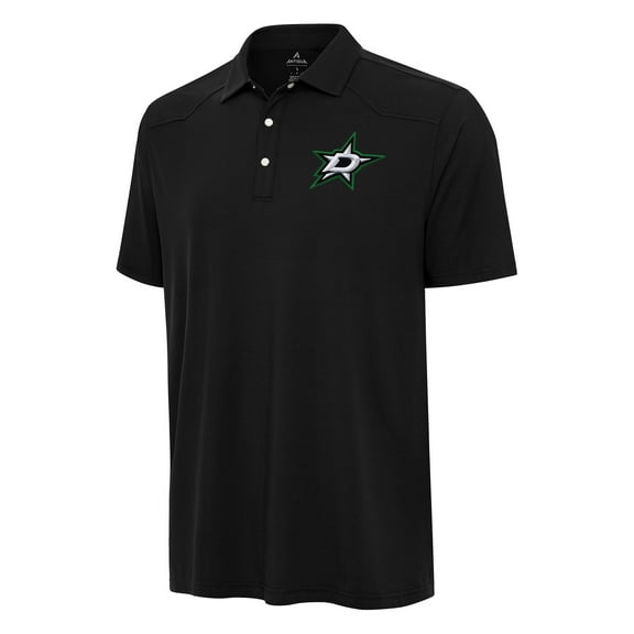 Men's Antigua  Black Dallas Stars Western Polo