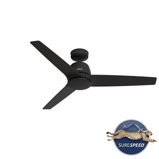 Ventilador de techo Hunter 3 Aspas 52 pulgadas con Control Remoto Tecnología SURESPEED