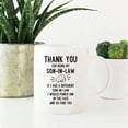 thumbnail image 3 of Koyal Wholesale Thank You for Being Son-in-Law Ceramic Coffee Mug Punch in Face, 3 of 3