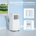 thumbnail image 5 of LifePlus Portable Air Conditioner 10000BTU Ashrae ( 6000BTU) Indoor Room AC Unit Dehumidifier Window Kit Remote Control Easy&Efficient Bedroom, 5 of 15