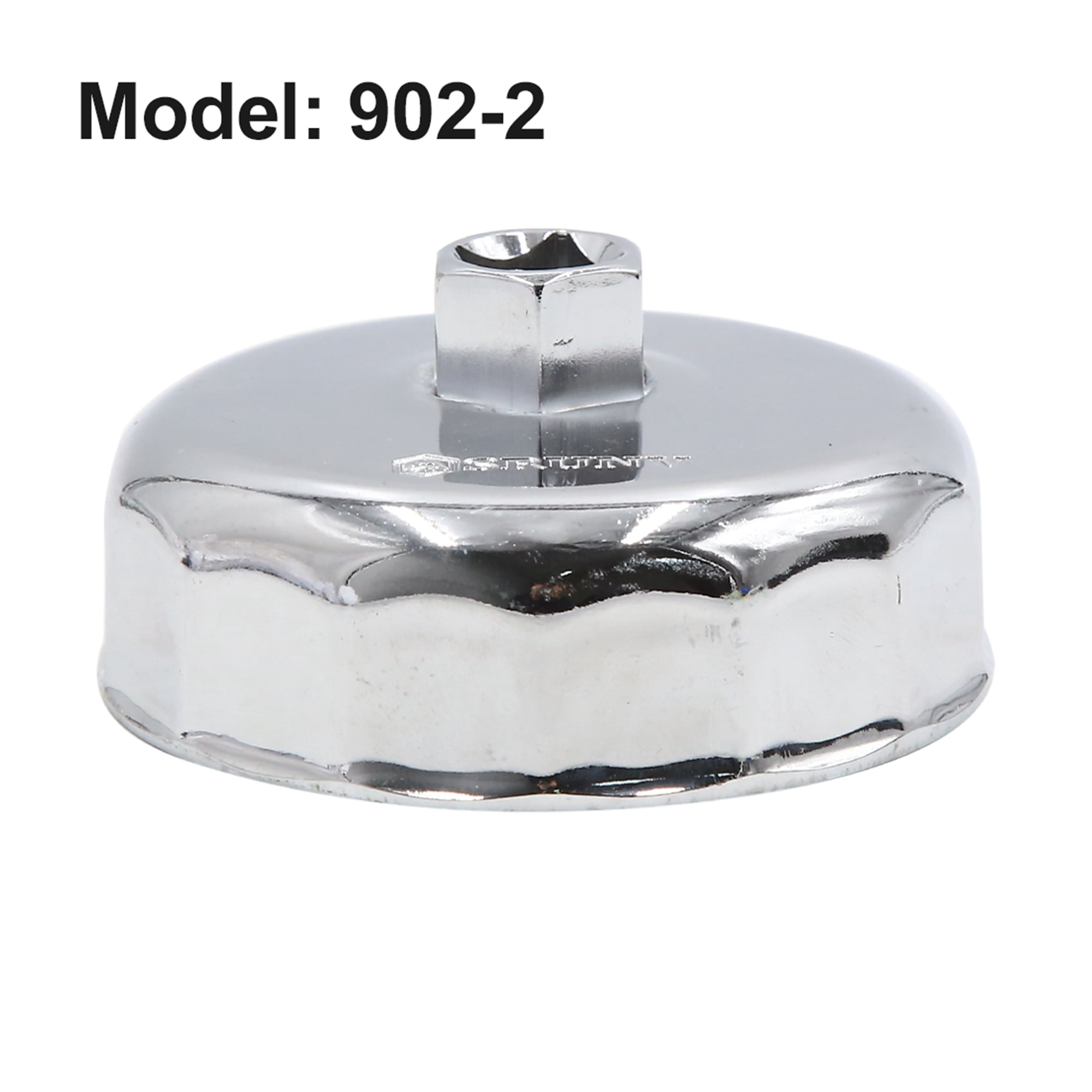 Unique Bargains 83-84mm 14 Flutes Metal Car Oil Filter Cap Wrench Socket Remover Tool